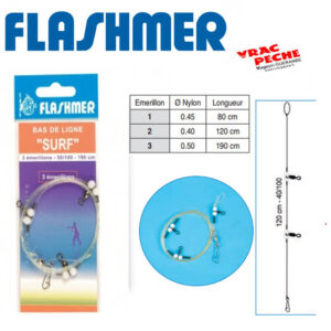 Bas de ligne Surf 3 potences flashmer