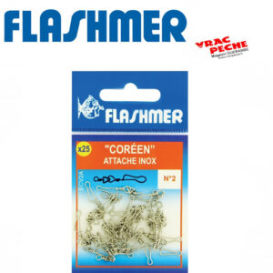 emerillon coreen attache x25 nickele flashmer