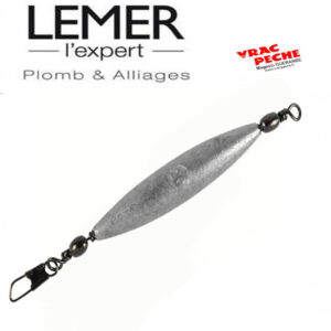 Plomb olive longue 2 emerillons lemer