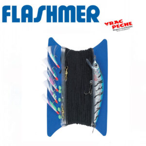 Ligne traine ecoline poisson nageur flashmer