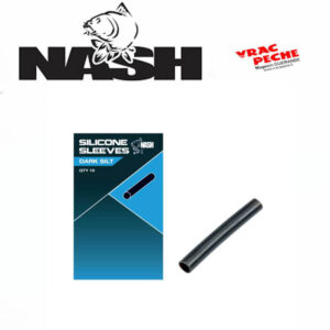 TUNGSTEN silicone sleeve dark silt NASH