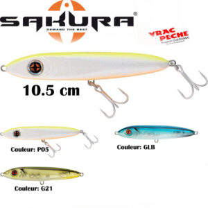 Leurre MR JOE  105  mm  sakura