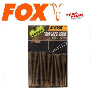 power grip naked line tail rubber 7 fox