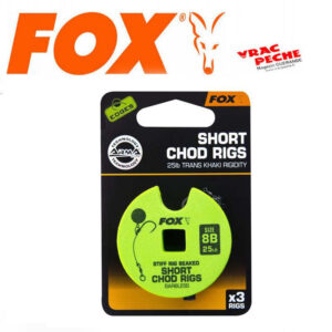 Short Chod rigs 25lb fox
