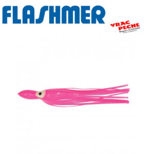 Sachet octopus 6 cm  rose flashmer
