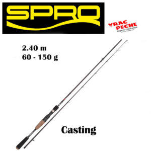 Canne  RUFF BC 2.40 m big bait 60-150 g casting