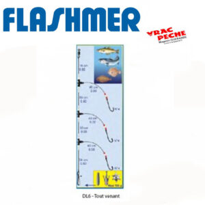 Bas de ligne Surfcasting DL6 flashmer