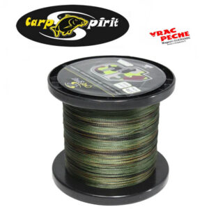 bobine Tresse 4D Camo braid 1000 m carp spirit
