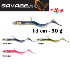 Leurre conger eel 13cm  50 g savagear