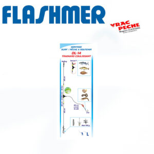 Bas de ligne Surfcasting DL14 flashmer