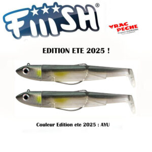 Double combo Black minnow 120 mm  25 g N 3 Fiiish couleur AYU