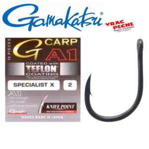 Sachet hameçons GCARP A1 gamakatsu specialist X