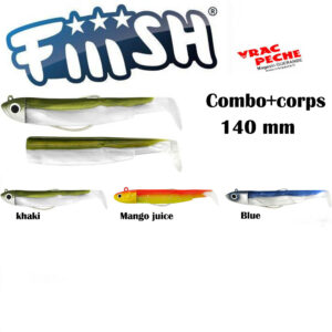 Combo black minnow 140 mm Fiiish