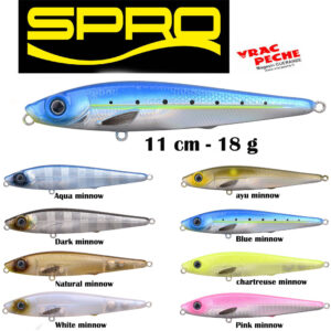 poisson nageur SPRO GUTSBAIT surfstick 11 cm 18 g  spro
