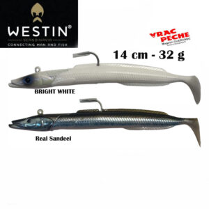 Sandy andy jig 14 cm 32 g westin en vrac