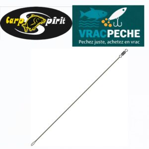 Bas de ligne Gravity R/LEADER LOOP/SWIVEL CARPSPIRIT