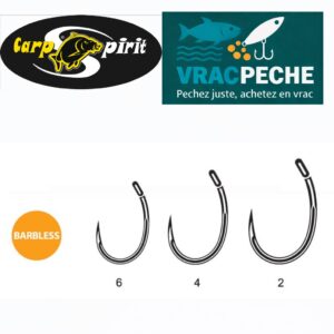 Hamecon ROUND CURVE SANS ARDILLON CARPSPIRIT