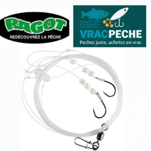 Bas de ligne 2 POTENCES ROTATIVES A PERLES potences RAGOT