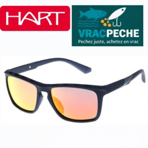 LUNETTE POLARISANTE HART MONTURE BLEU VERRE ORANGE