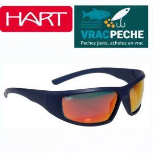 LUNETTE POLARISANTE HART MONTURE BLEU VERRE ROUGE