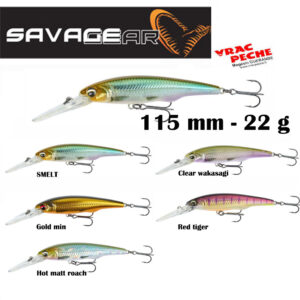 Leurre gravity twitch DR 115 mm  savagear