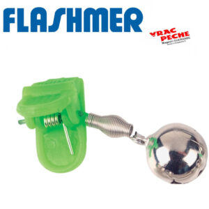 Grelot à pince plastique 15 mm  flashmer