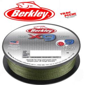 Tresse X9 Braid low vis GREEN 150 m berkley