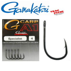 Sachet hameçons GCARP A1 gamakatsu specialist