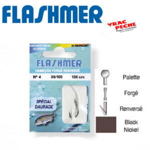 Pochette hameçons montés spécial daurade flashmer