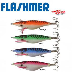 Turlutte Toto jumbo 9cm grand panier  flashmer