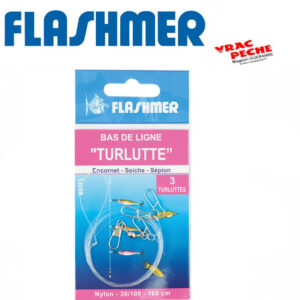 Bas de ligne Turlutte 3 potences  flashmer