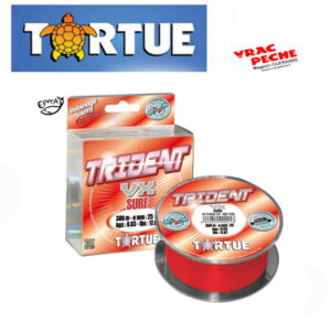 bobine 300m TRIDENT VX SURF ROUGE Tortue