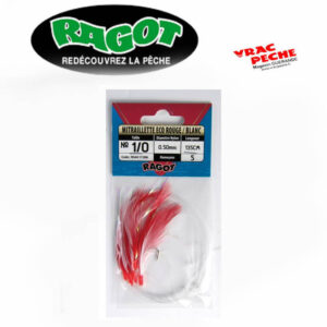 Mitraillette eco rouge/blanc  ragot