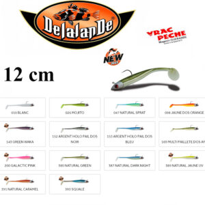 Leurre monté SPEED SLIM SHAD  12 cm delalande