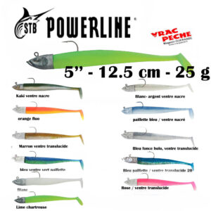 Leurre GTS 5'' 12.5 cm 25g  powerline