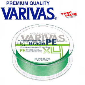 Tresse Varivas Highgrade x4 Pe - Vert