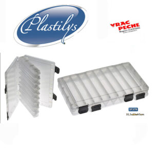 Boite a leurre rainure en Y double face SF379 plastilys