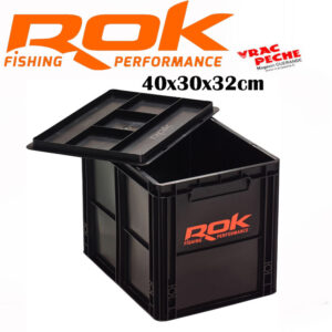 boite Rok crate 433 black + cover