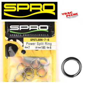 Anneaux inox renforces power split ring spro