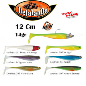Zand fat shad 12 cm 14 g delalande