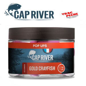 Pop up gold crayfish ecrevisse capriver