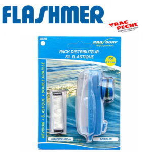 Pack distributeur elastique ligature appats flashmer