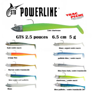 Leurre GTS 2.5'' 6.5 cm 5 g  powerline
