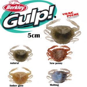Leurre gulp Peeler Crab 5 cm berkley