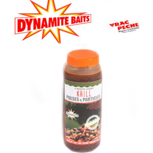 Frenzied krill pulses et particles 2.5 litre dynamit bait