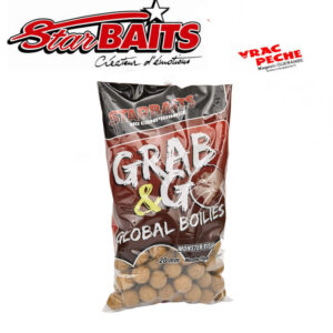 Bouillettes GRAB&GO global boilies MEGA FISH Starbait