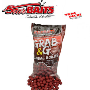 Bouillettes GRAB&GO global boilies Spice Starbait
