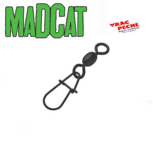 Stainless crane swivels w egg snap N 1  Madcat
