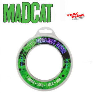 ultra soft mono leader 1.30 mm 75 kg Madcat