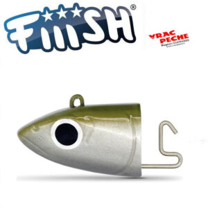 Sachet tete offshore black minnox N 2 size 90 mm  fiiish